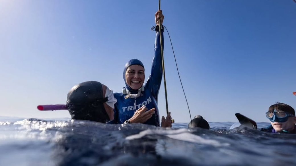 Катерина Садурська втретє за місяць стала чемпіонкою світу з фридайвінгу
