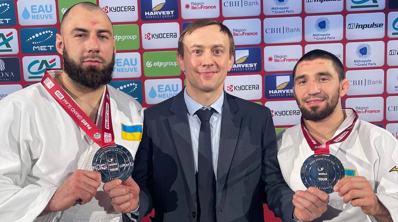 Украина с двумя серебряными медалями завершила Paris Grand Slam 2026