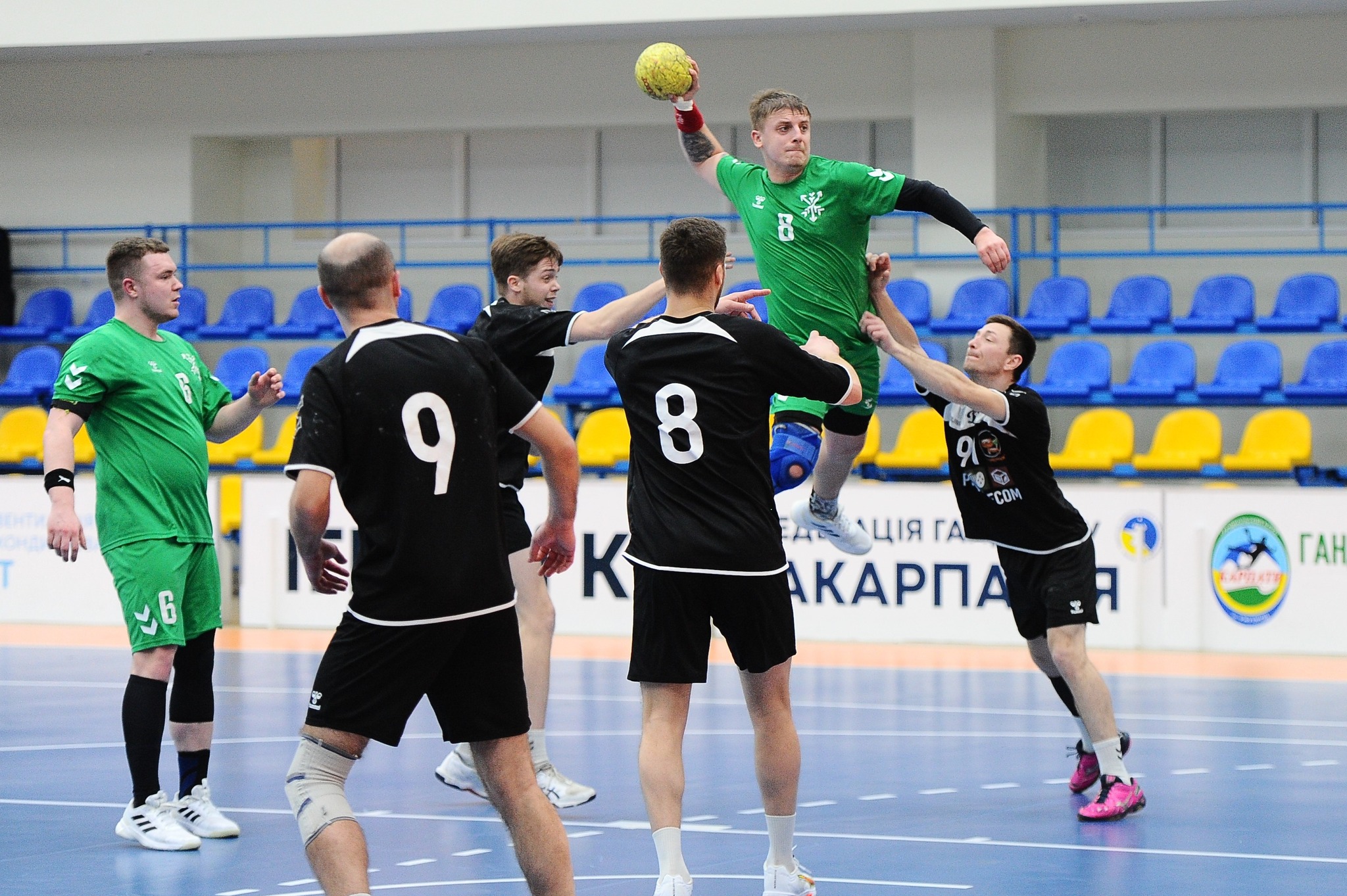 В чемпионате Украины по гандболу ввели лимит 35 секунд на атаку