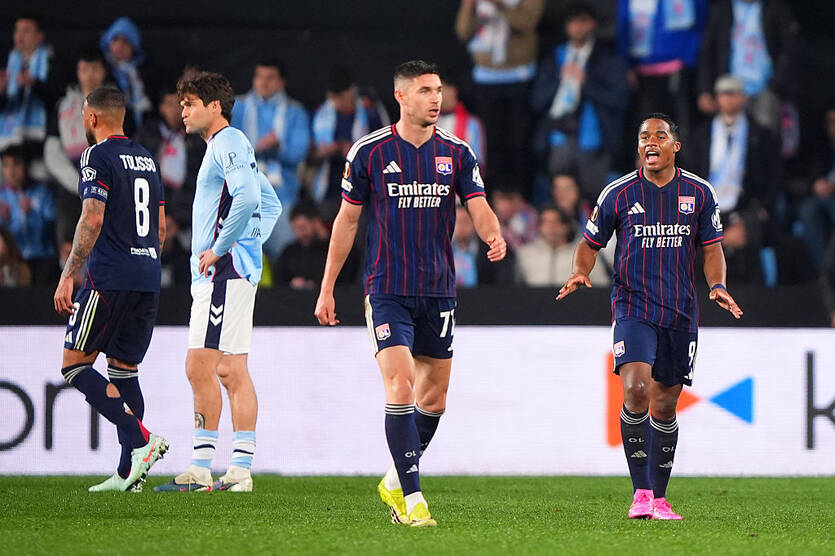 Лион вырвал ничью с Сельтой в первом матче 1/8 финала Лиги Европы