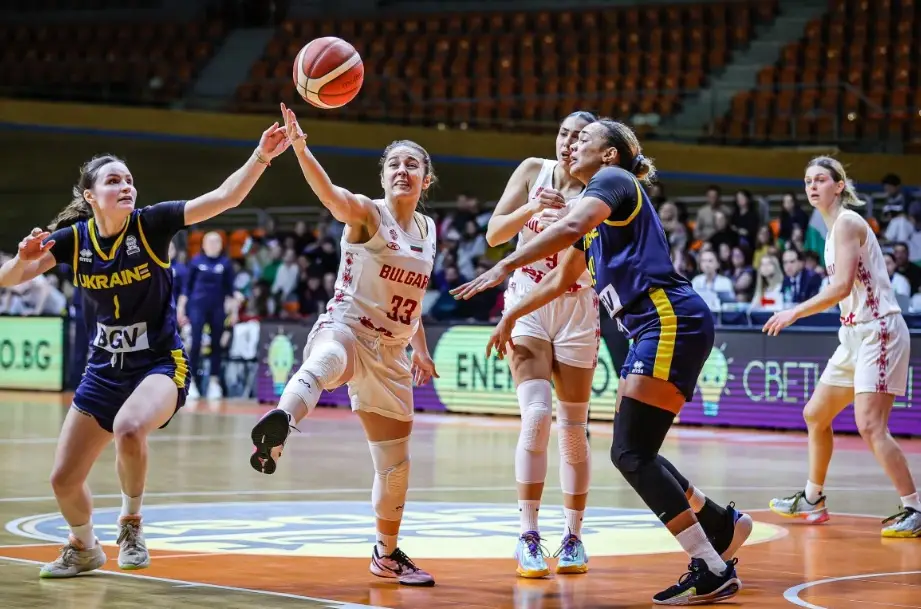 Женская сборная Украины по баскетболу уступила Болгарии в отборе на Евробаскет-2027