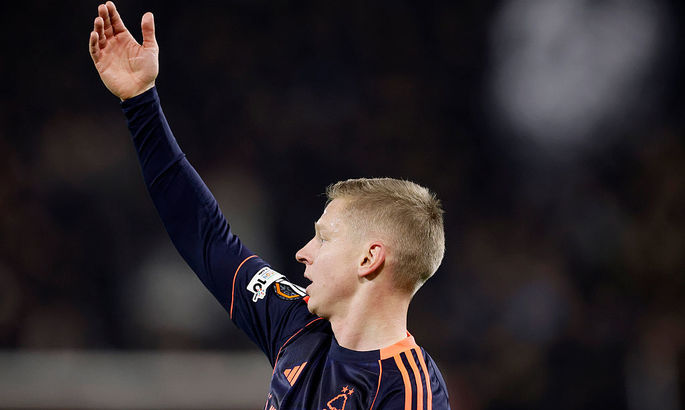 Зінченка виключили із заявки Ноттінгем Форест на матчі Ліги Європи