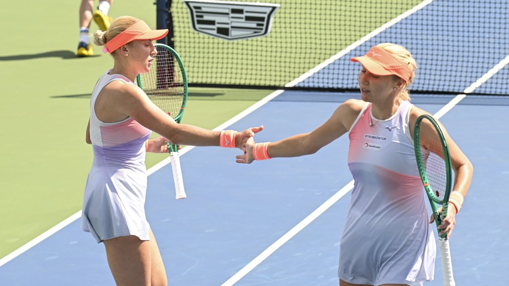 Сестри Кіченок завершили виступ на US Open-2026 у другому колі парного розряду
