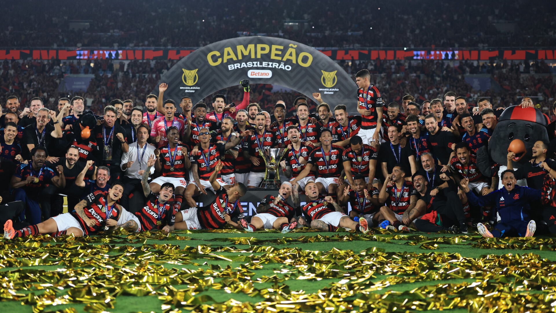 Фламенго обыграл Сеару и досрочно стал чемпионом Бразилии