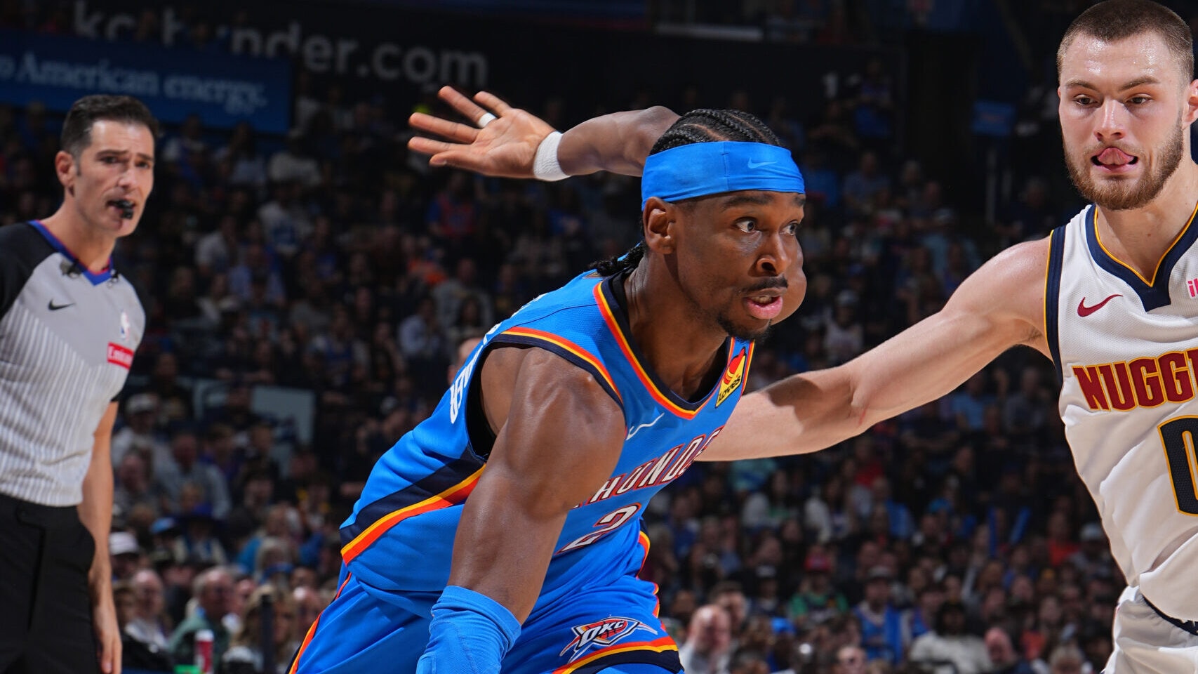 Оклахома-Сити вырвала победу у Денвера, Юта одолела Голден Стейт в НБА