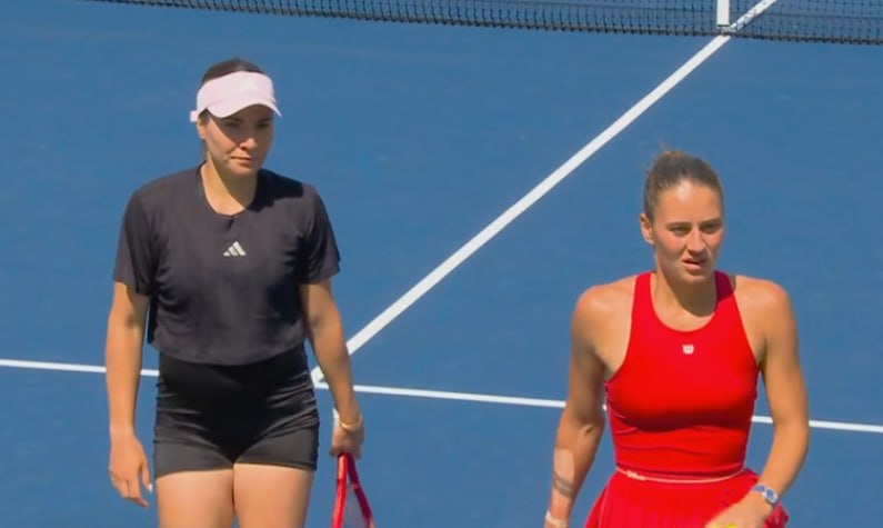 Марта Костюк вийшла до другого кола парного розряду US Open-2026