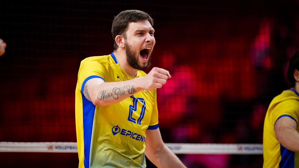 Збірна України піднялася в рейтингу FIVB після старту Ліги націй