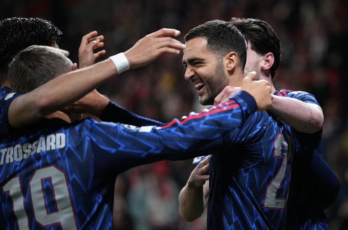 Арсенал впевнено обіграв Славію та продовжив ідеальну ходу в Лізі чемпіонів