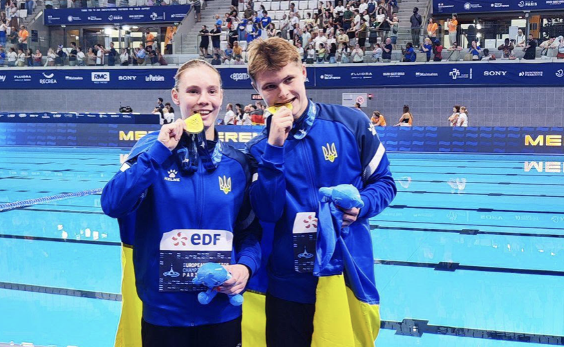 Україна виборола перше золото Євро-2026 зі стрибків у воду