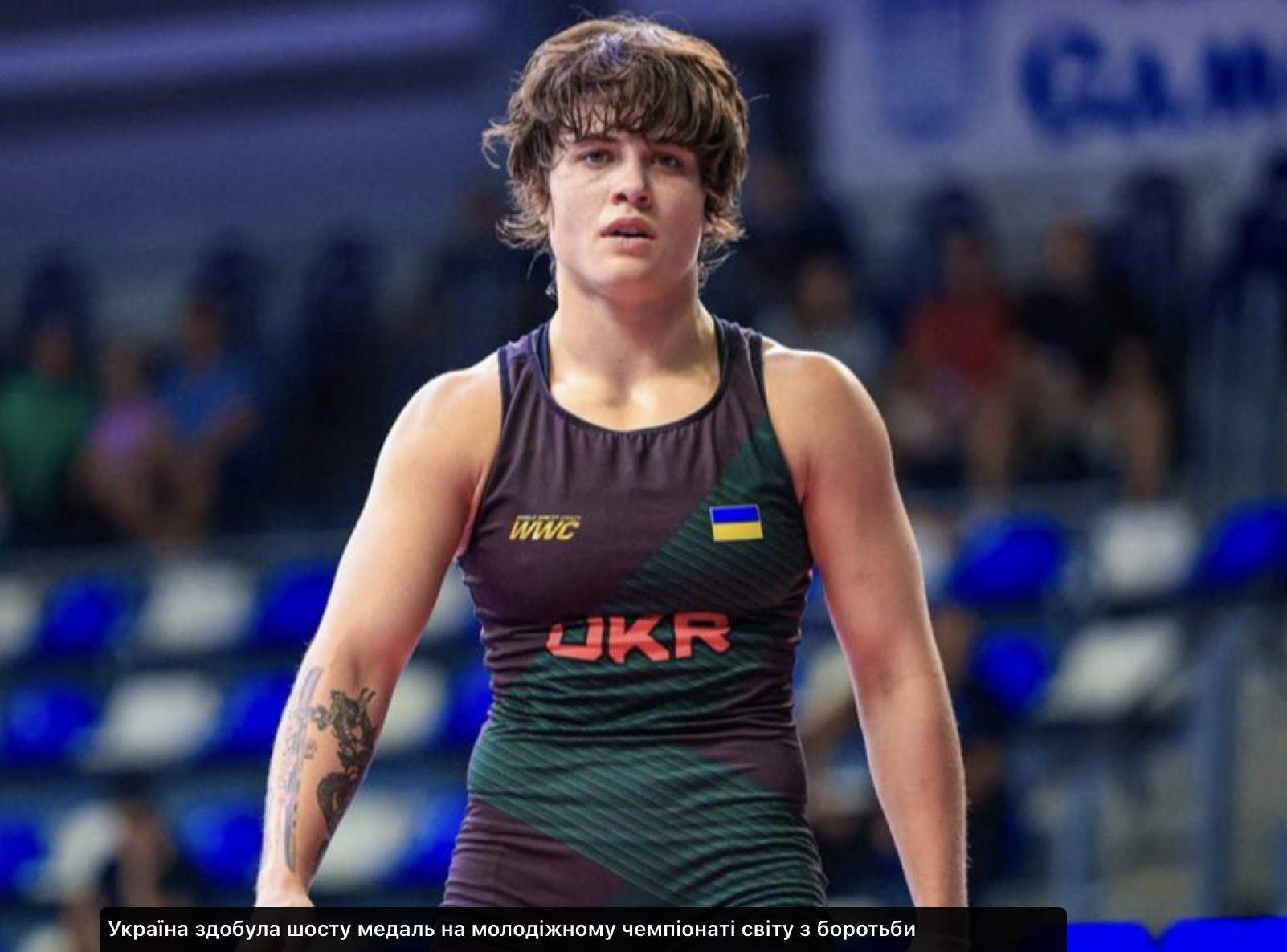 Олександра Рибак принесла Україні шосту медаль на молодіжному чемпіонаті світу з боротьби