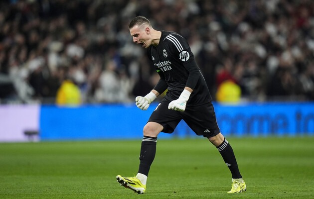 Андрей Лунин впервые в сезоне выйдет в стартовом составе Реала