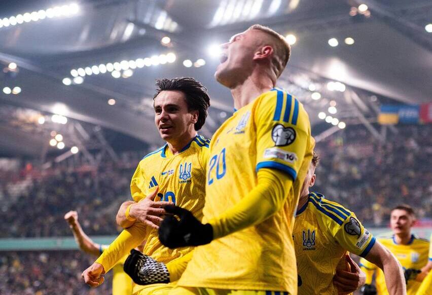 Украина победила Исландию 2:0 и продолжает борьбу за выход на ЧМ-2026