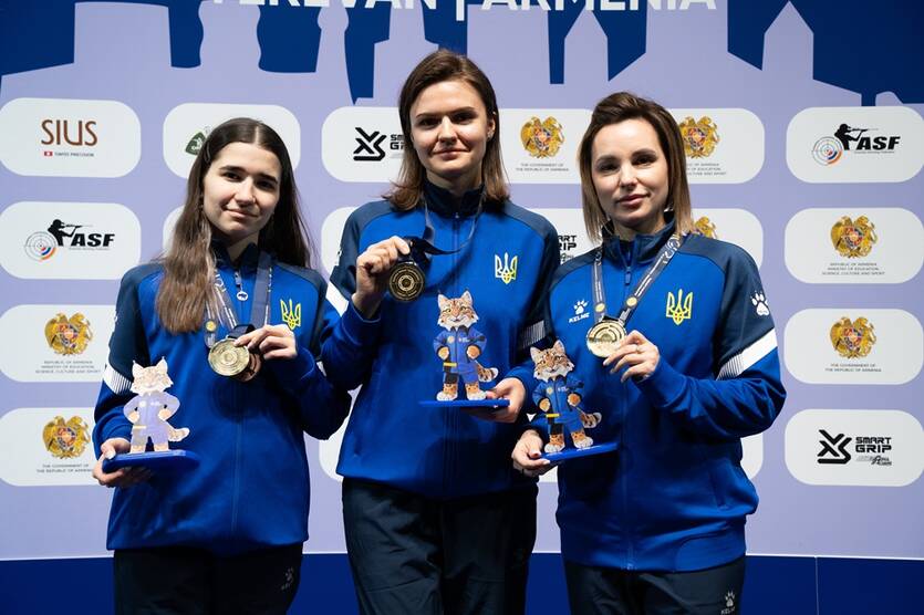 Україна виграла медальний залік чемпіонату Європи з кульової стрільби
