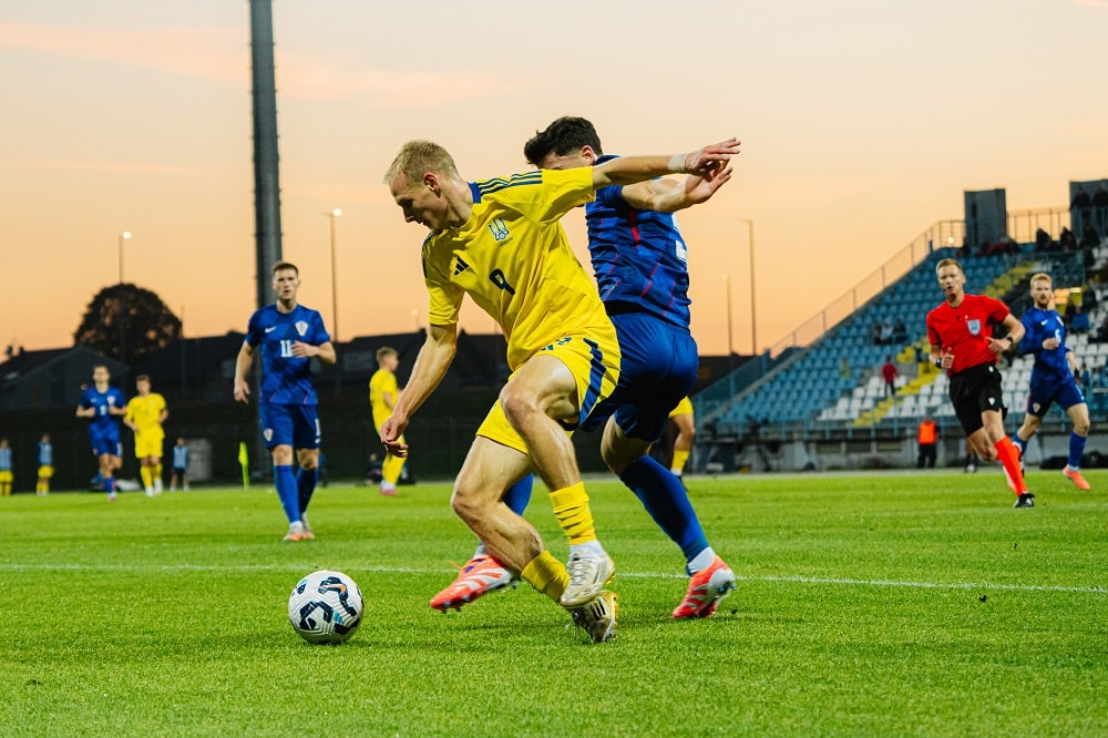 Молодіжна збірна України поступилася Хорватії у відборі на Євро-2027