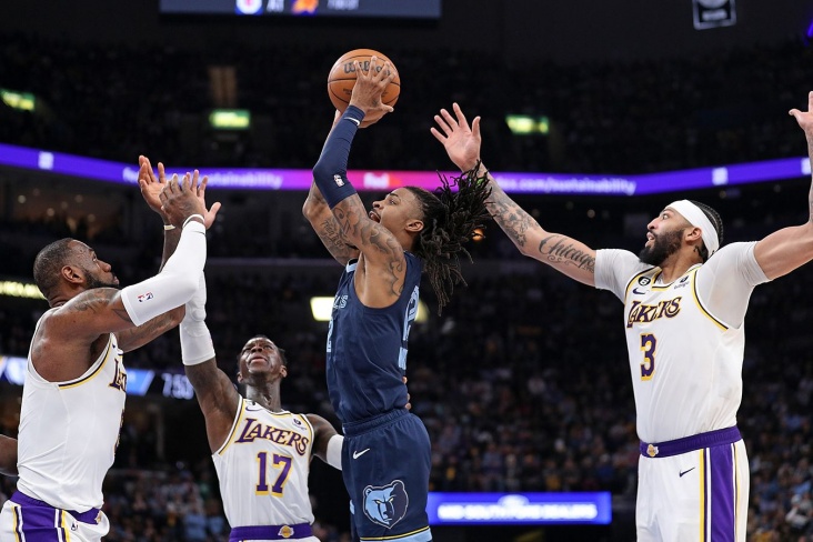Лейкерс дожали Мемфис, Финикс сенсационно одолел лидера Запада