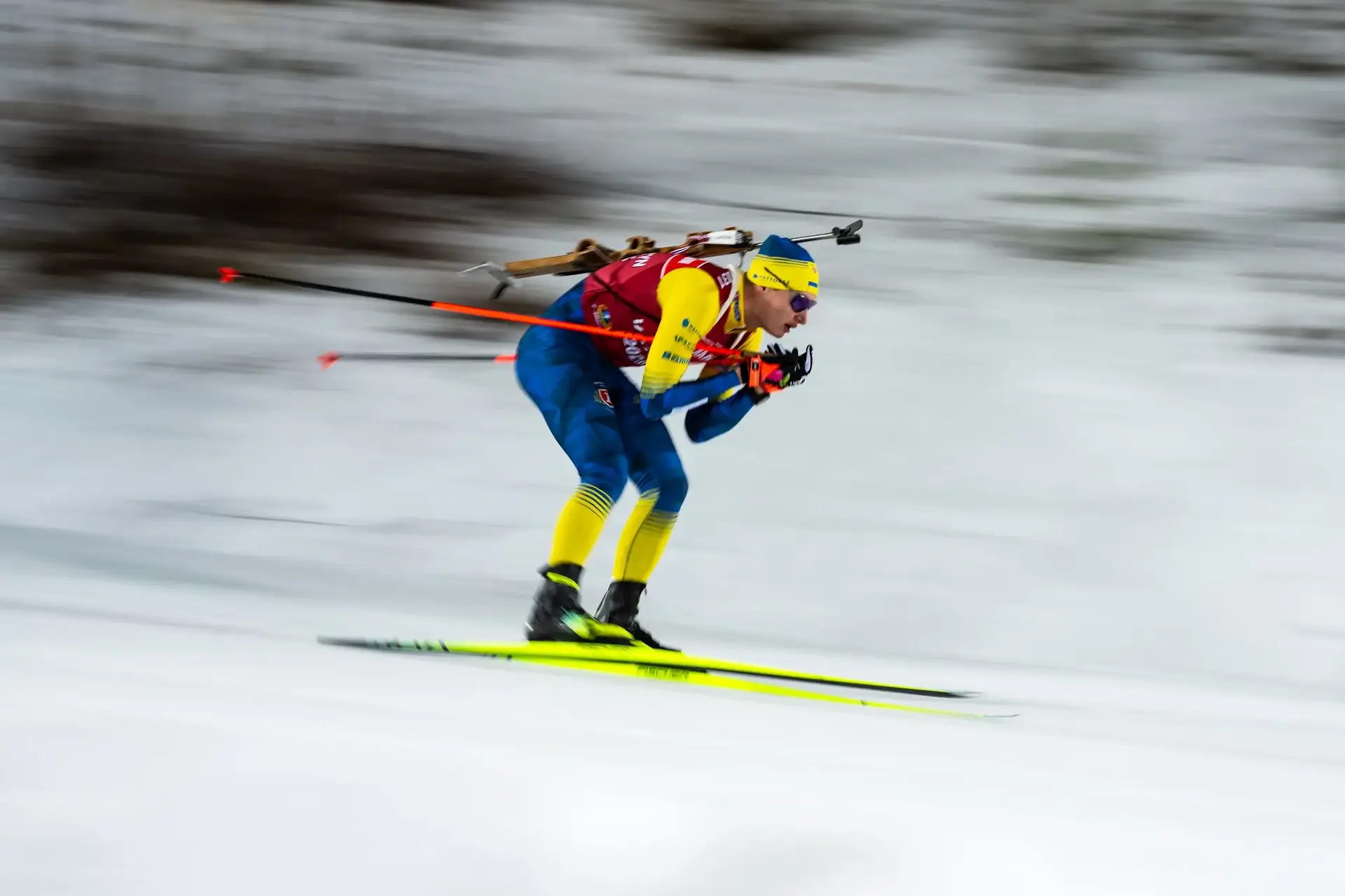 Украина заняла 14-е место в мужской эстафете Кубка мира по биатлону в Оберхофе