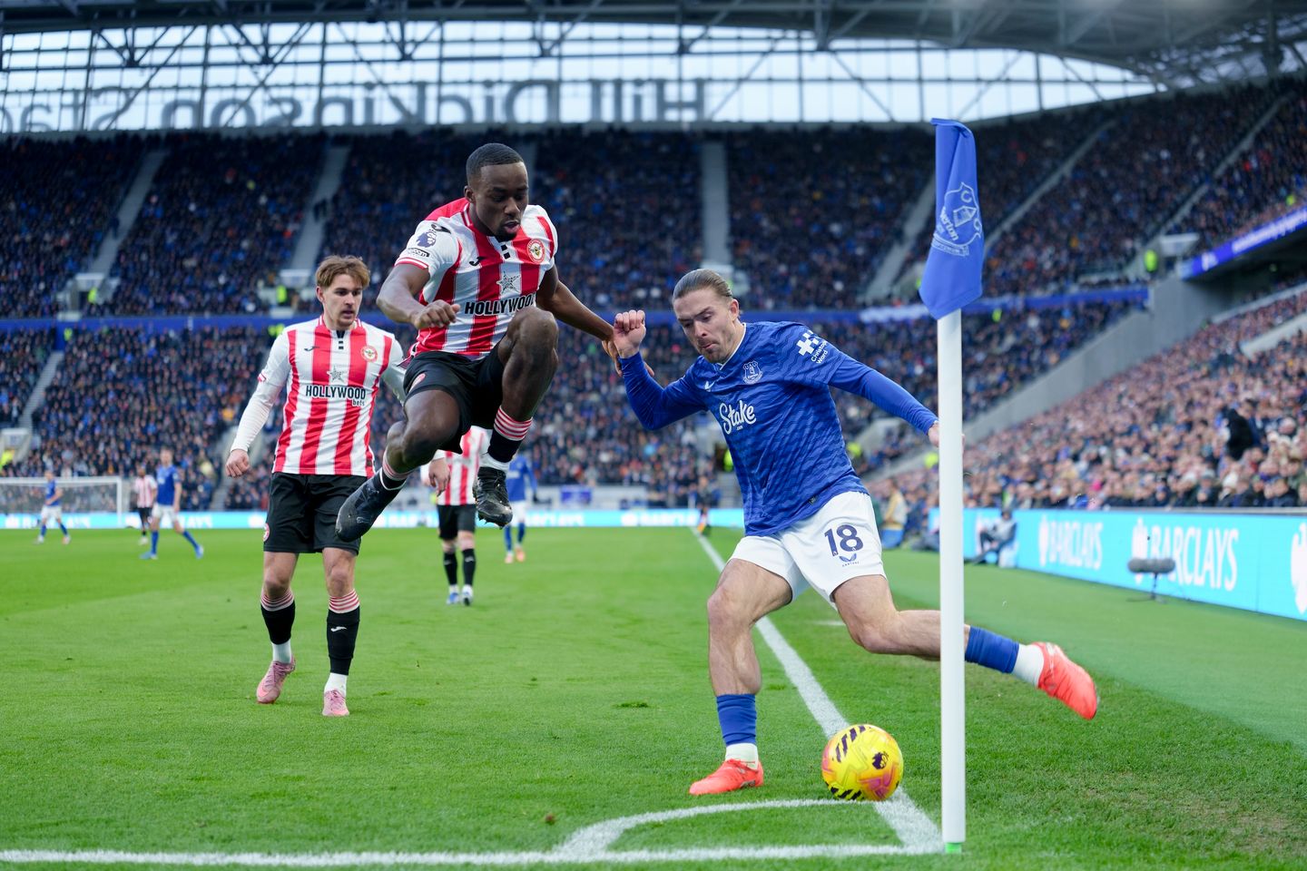 Брентфорд Ярмолюка обіграв Евертон Миколенка у результативному «українському дербі» АПЛ