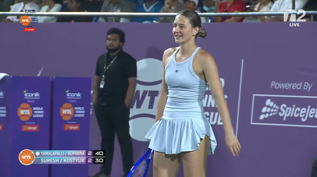 Команда Костюк виграла World Tennis League