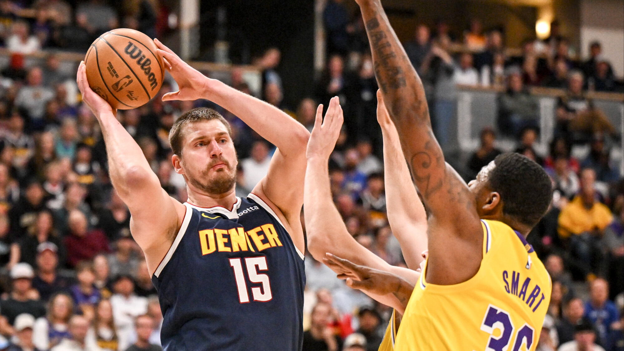 Йокич оформил трипл-дабл в победном матче Денвера, Юта обыграла Вашингтон