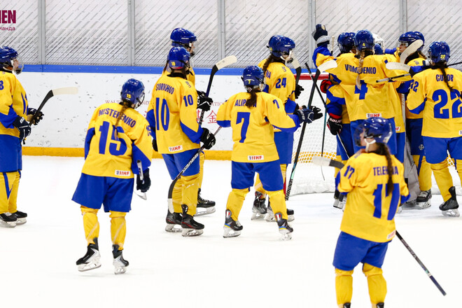 Женская сборная Украины разгромила Бельгию на чемпионате мира по хоккею