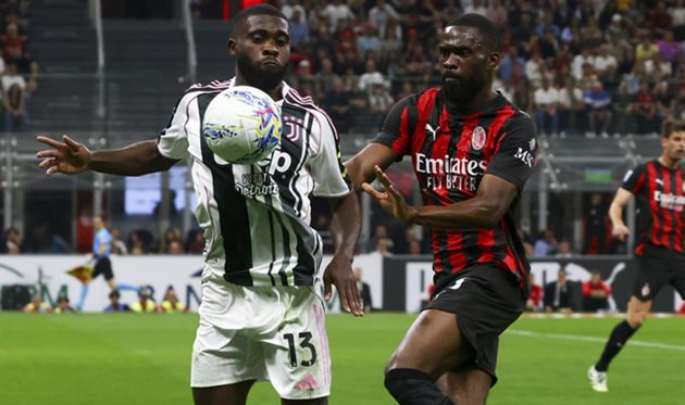 Милан и Ювентус не определили сильнейшего в центральном матче тура