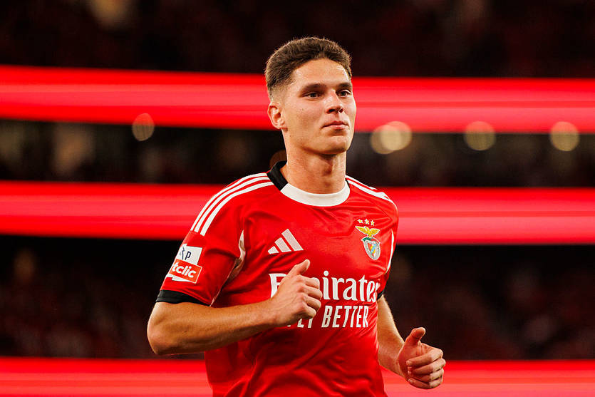 Судаков забил и стал MVP в матче Бенфики с Риу Аве, Трубин отыграл полный матч