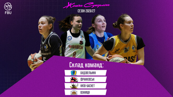 ФБУ назвала учасників та формат жіночої Суперліги сезону-2026/27