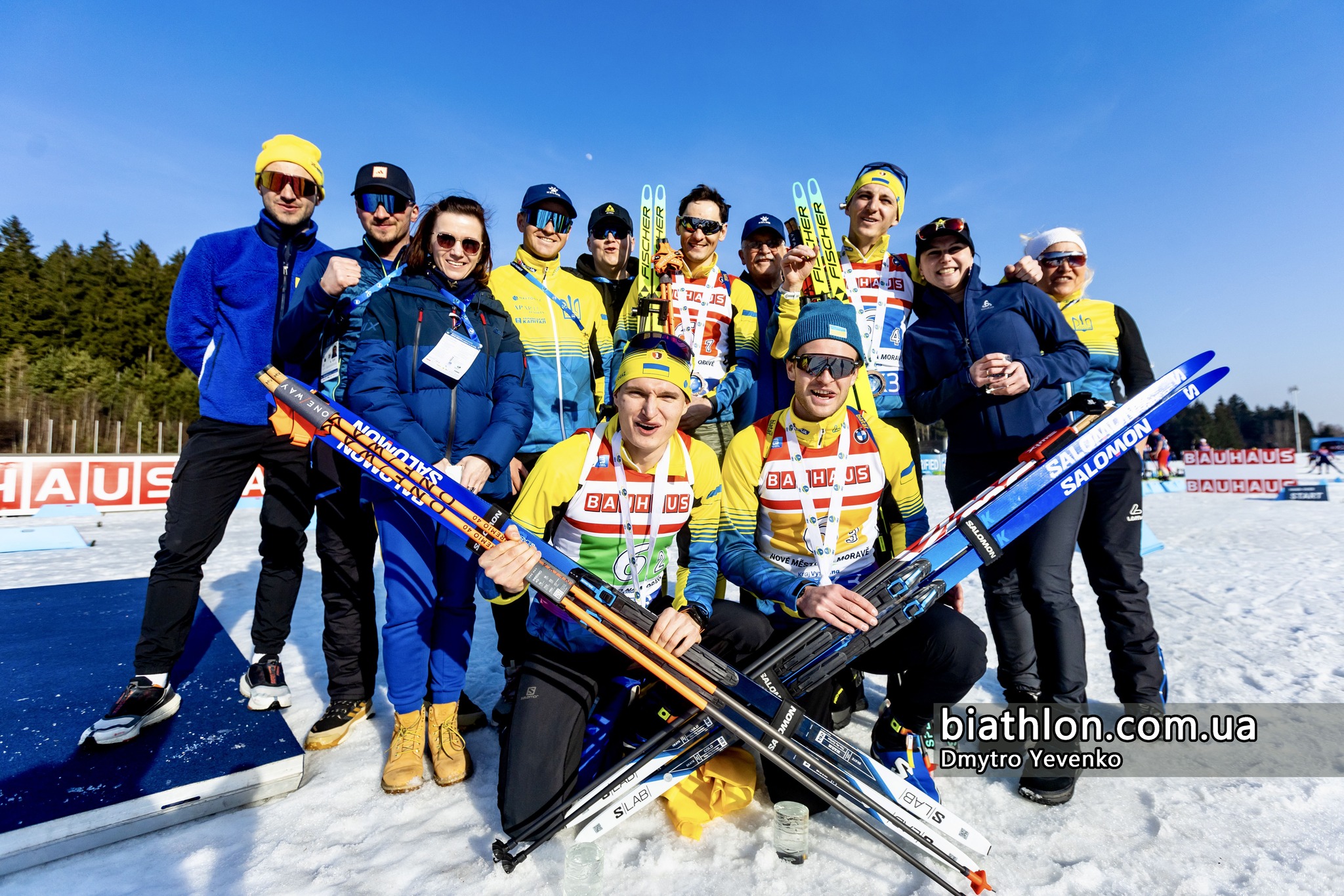 Україна фінішувала дев’ятою у чоловічій естафеті Кубка світу: Підручний відіграв вісім позицій