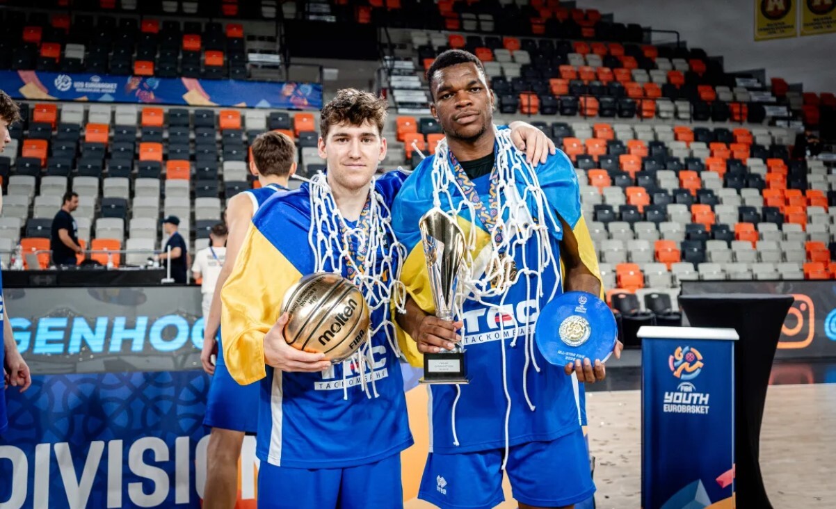 Сушкін став MVP Євробаскету U-20, двоє українців увійшли до символічної збірної