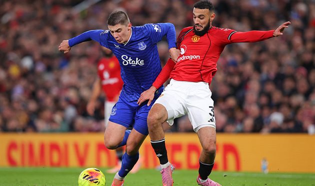 Манчестер Юнайтед минимально одолел Эвертон в 27-м туре АПЛ