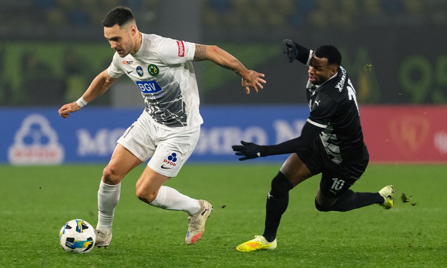 Полесье обыграло Зарю и оформило юбилейный 100-й гол в УПЛ