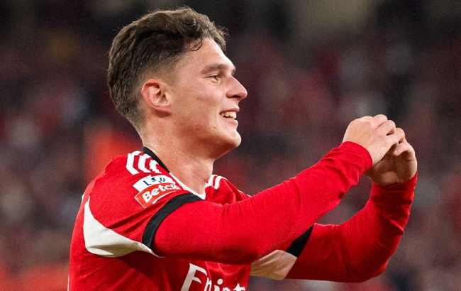 Асист Судакова допоміг Бенфіці уникнути поразки в матчі з Брагою