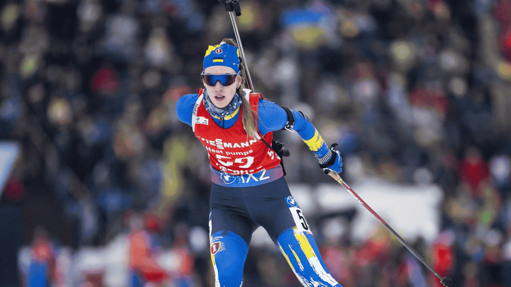 Христина Дмитренко піднялася на 34-те місце у персьюті Кубка світу з біатлону в Рупольдингу