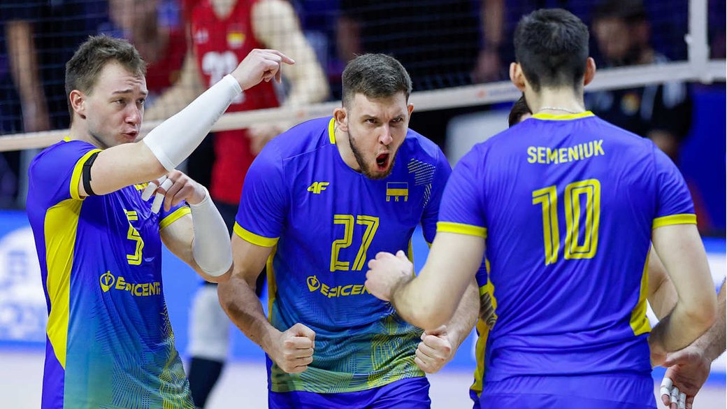 Визначився суперник України у чвертьфіналі Ліги націй з волейболу