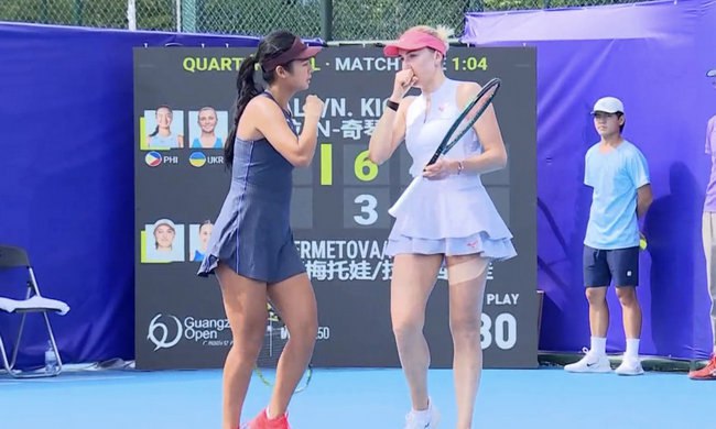 Надія Кіченок пробилася до півфіналу парного розряду турніру WTA 250 у Гуанчжоу