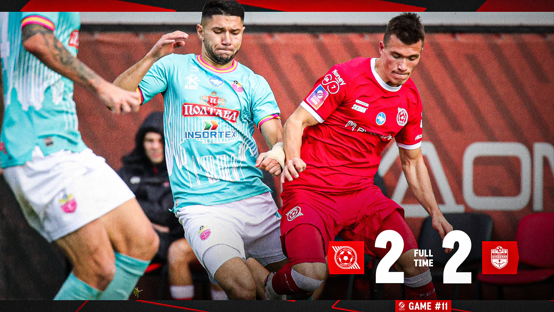 Кривбас і Полтава видали бойову нічию в матчі 11 туру УПЛ