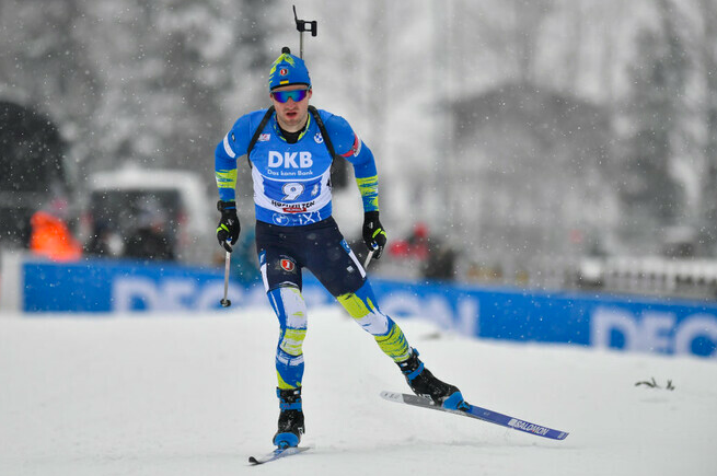Тарас Лесюк показав найкращий результат українців і фінішував сьомим у індивідуальній гонці Кубка IBU