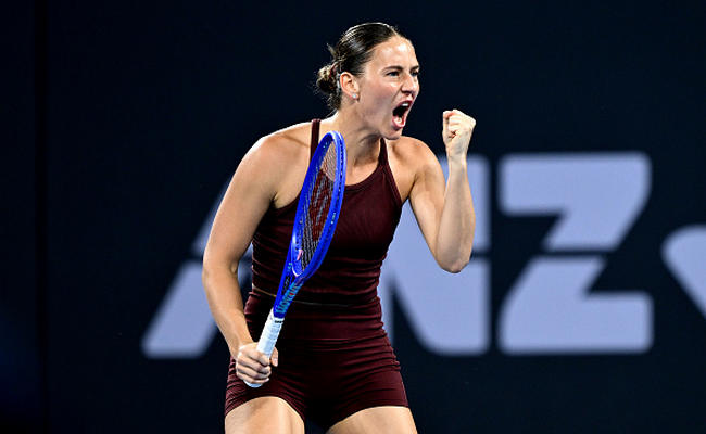 Костюк сенсаційно вибила Анісімову та пробилася до чвертьфіналу WTA 500 у Брісбені