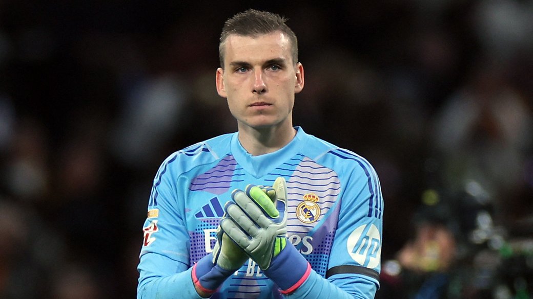 Лунін може отримати шанс у стартовому складі Реала після травми Куртуа