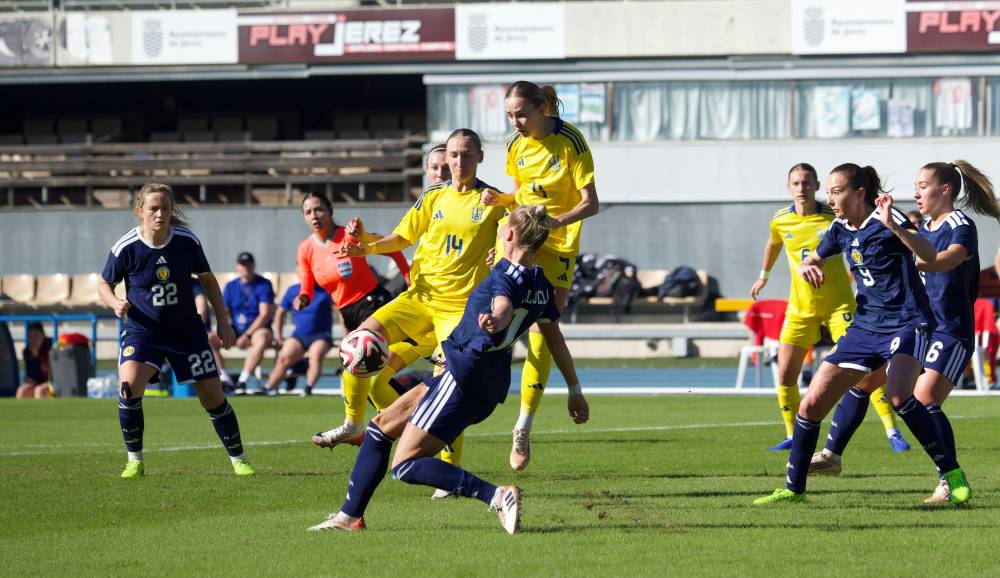 Женская сборная Украины сыграла вничью со Шотландией в стартовом матче She Plays-2025