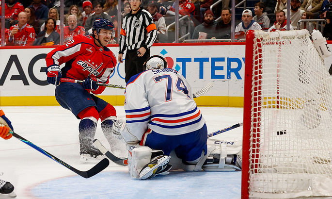 Едмонтон знову оступається: Вашингтон забив сім, Леонард оформив перший дубль у НХЛ