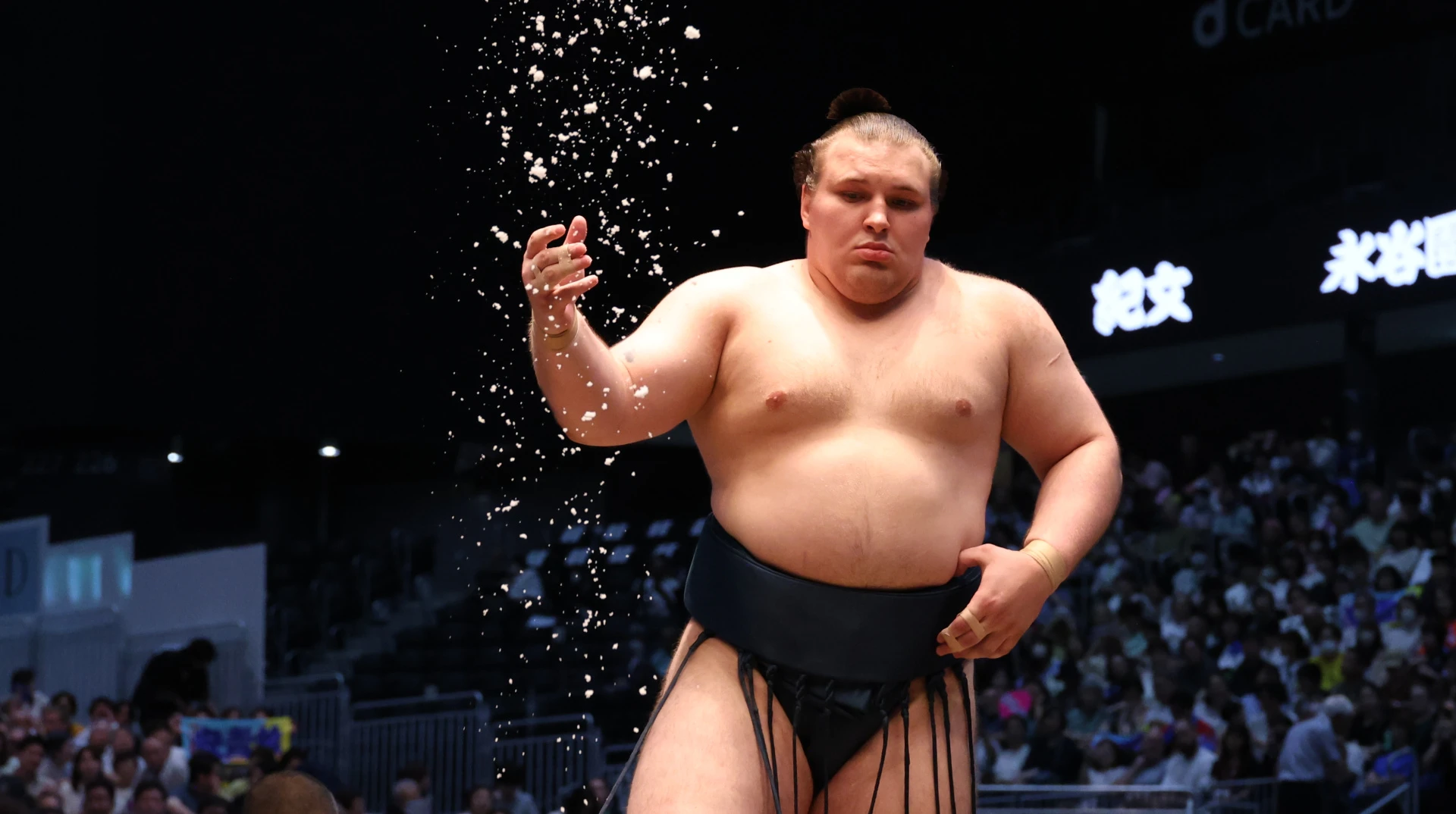 Аонішікі прокоментував першу поразку на турнірі Nagoya Basho