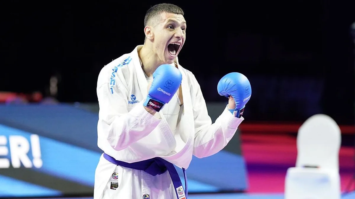 Андрій Заплітний – срібний призер чемпіонату світу з карате у Каїрі