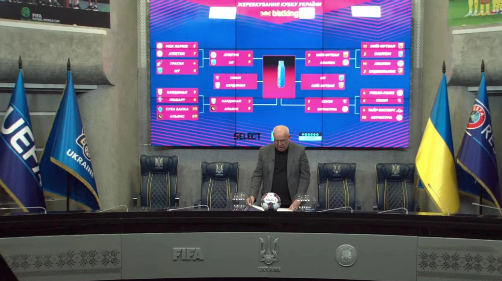 Определились пары полуфинала Кубка Украины по футзалу: в Киеве состоится Финал четырёх