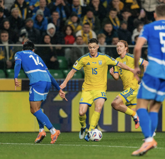 Сборная Украины опустилась на 28-е место в обновленном рейтинге ФИФА