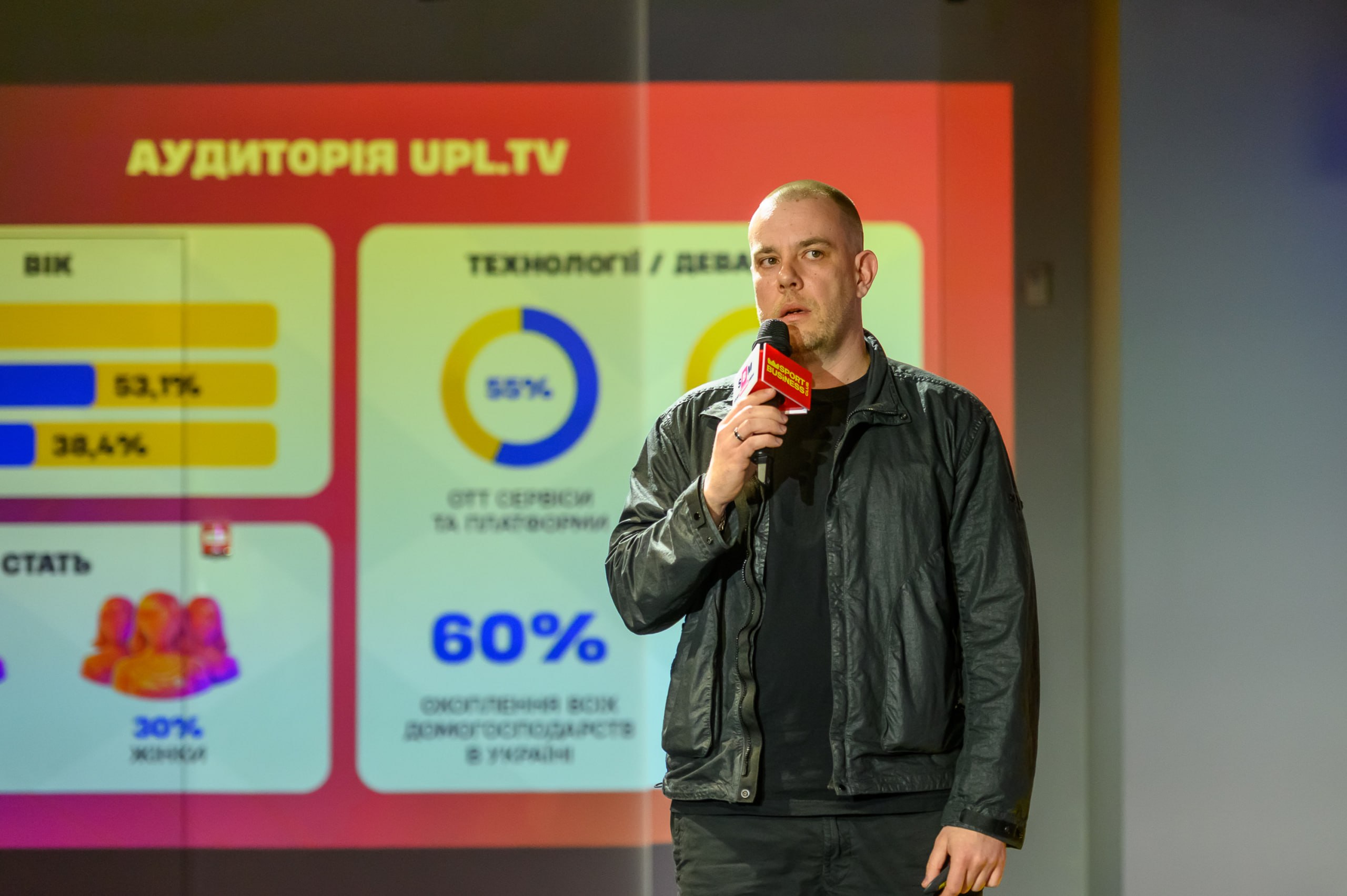 Максим Радченко розповів про стрімке зростання переглядів UPL.TV на Ukrainian Sports Media Week