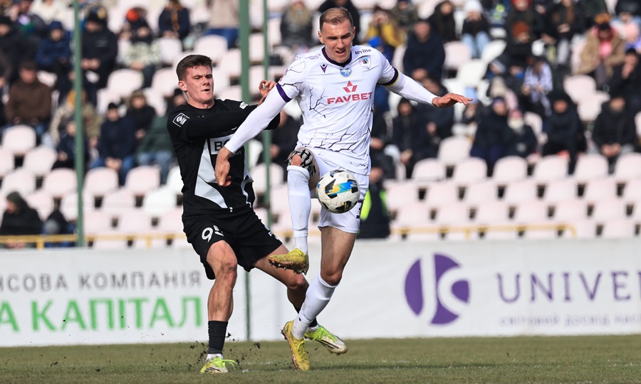 Полесье прервало победную серию ЛНЗ в матче 18-го тура УПЛ