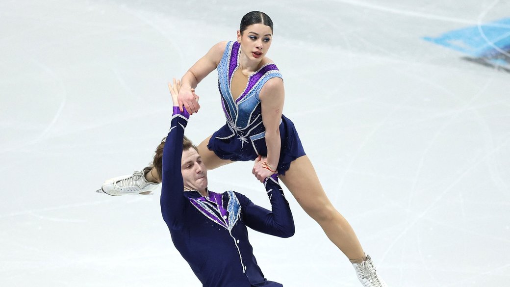 Украинская пара пробилась в произвольную программу ЧМ-2026 по фигурному катанию
