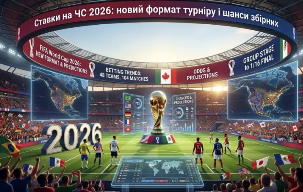 Ставки на ЧС 2026: новий формат турніру і шанси збірних