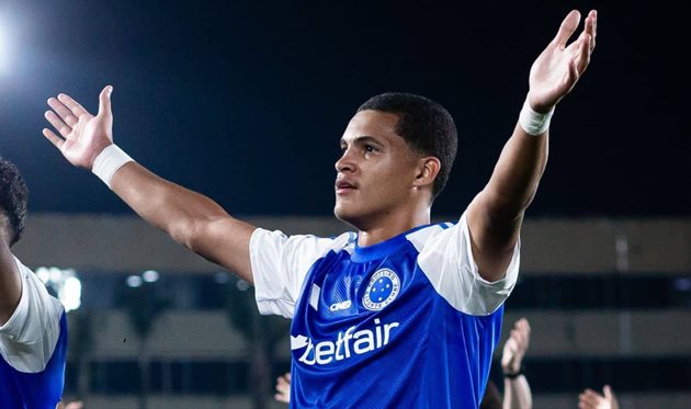 Шахтар зацікавився молодим талантом Крузейро — 17-річним Кауа Пратесом